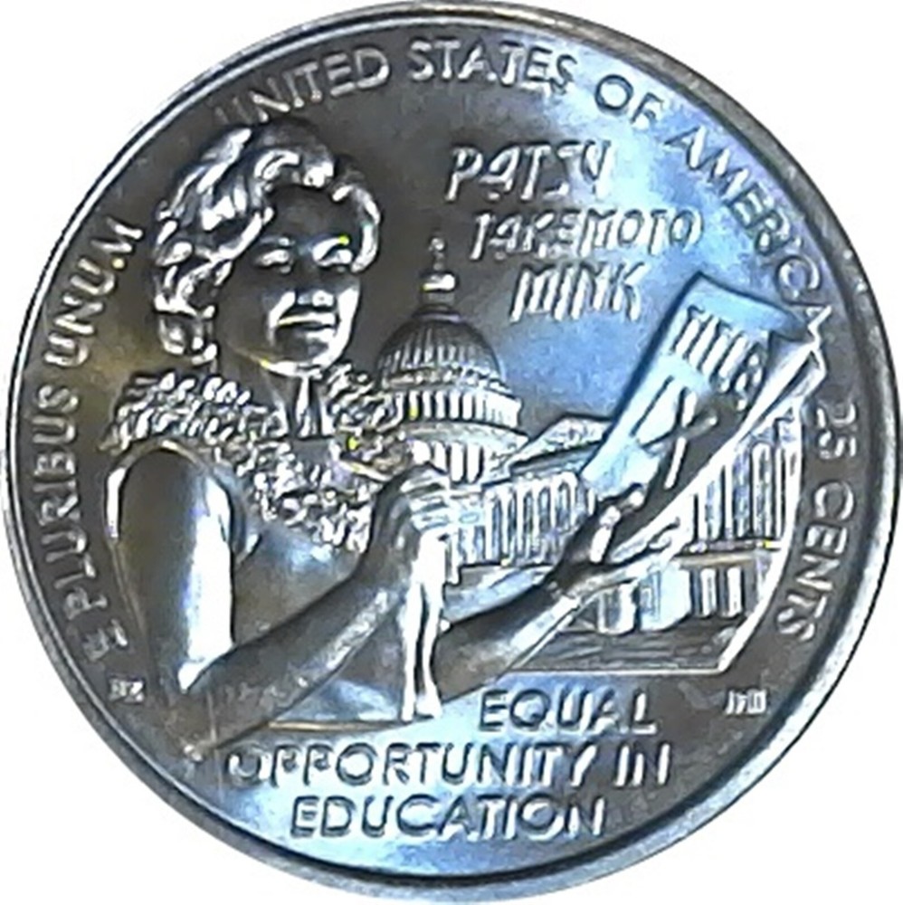 2024 D Patsy Takemoto Mink-American Women Quarters Program BU