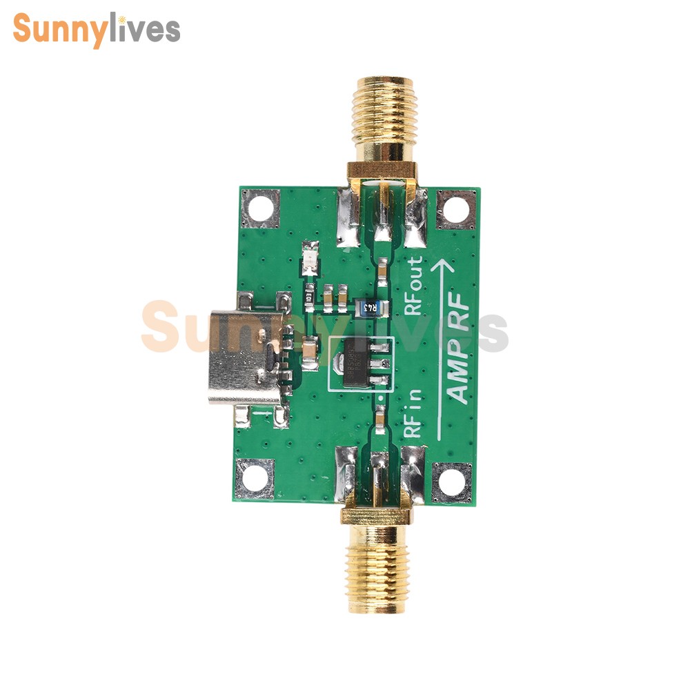 SBB5089 20dB Gain RF Module 5MHz–6GHz RF Power Amplifier RF Preamplifier Module