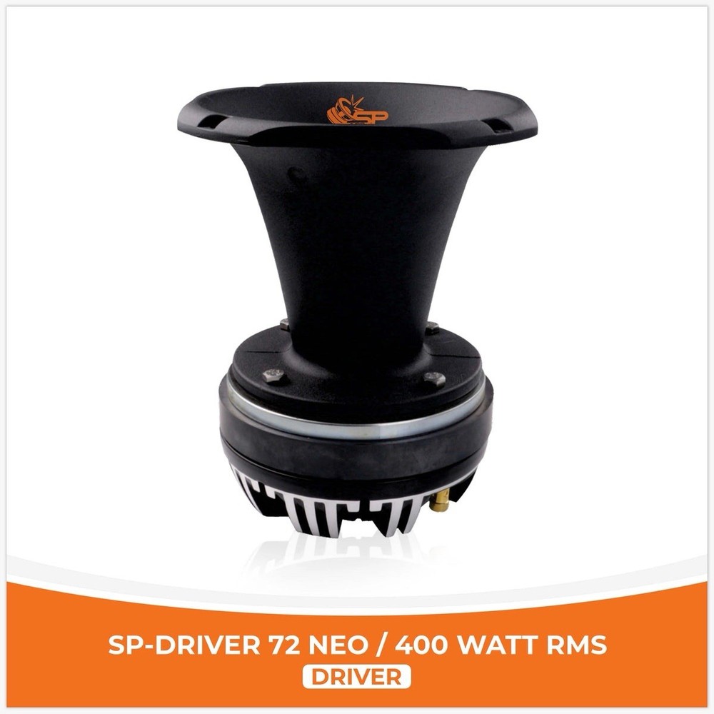 SP Audio Sp-Driver72 Neo Magnet 400WRms compression Driver