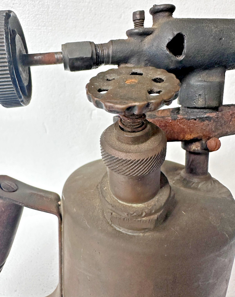 Vintage Brass Welding Blow Torch Untested