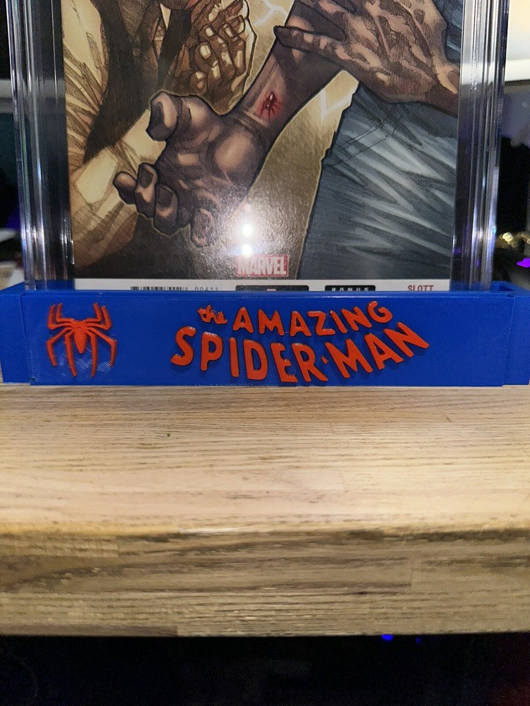 Amazing Spider-Man Comic Book Stand - Graded/Raw Comics 3D Printed
