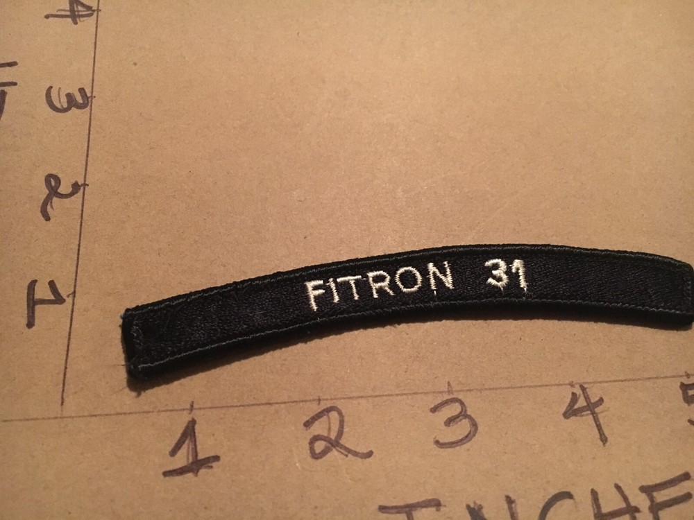 US NAVY SHOULDER STRIP TAB rocker Patch Fitron 31
