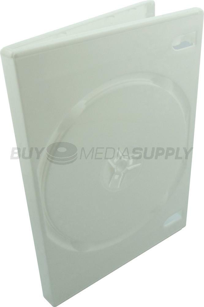 14mm Standard White Double 2 Discs DVD Case Lot