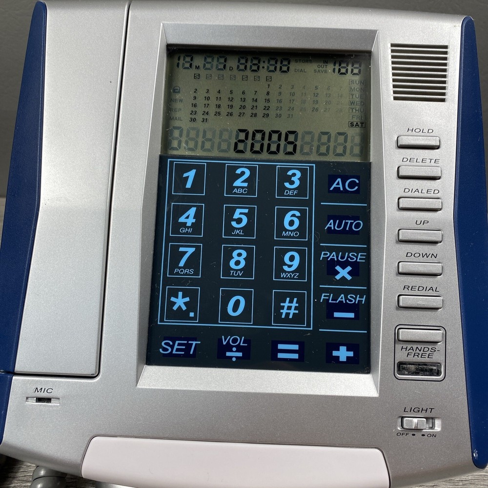 Innovage Speaker / Caller ID LCD Touch Panel Phone With Light