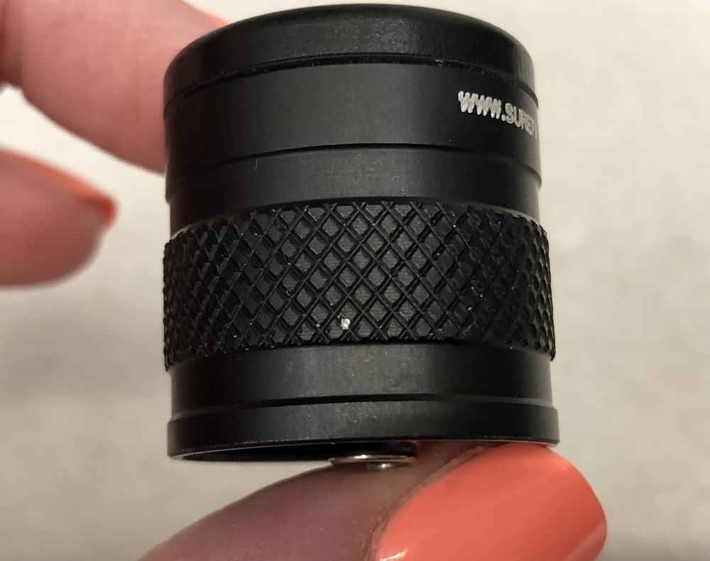 SUREFIRE Model Z59 Click Rear Cap Assembly M2 Black (For Flashlight) NOS