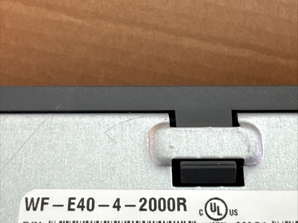 Verint WF-E40-4-2000R Input Analog/IP Network Video Recorder - NEW