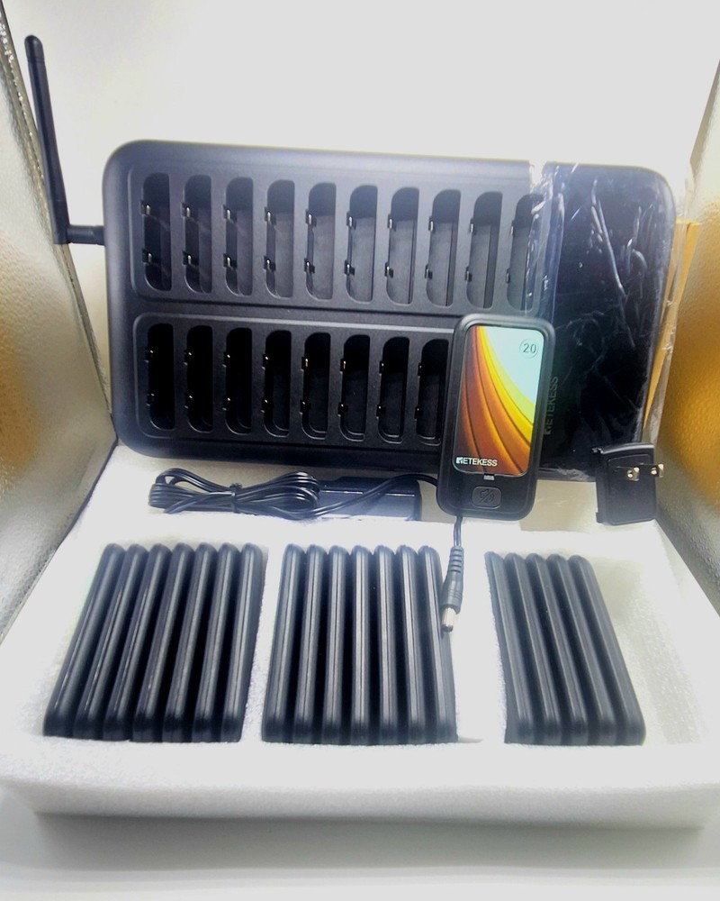 Restaurant Pager, Queue Wireless Calling System, 1640ft Working Distance TD173