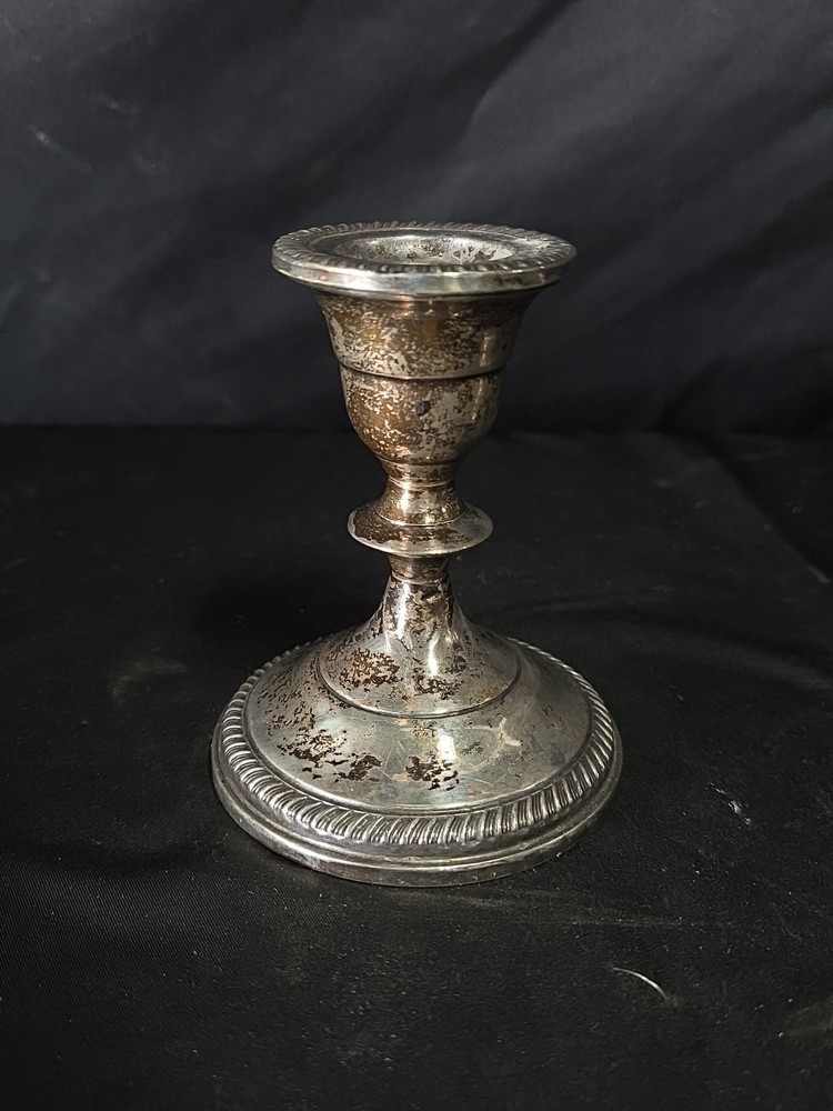 Sterling Silver Candle Holders