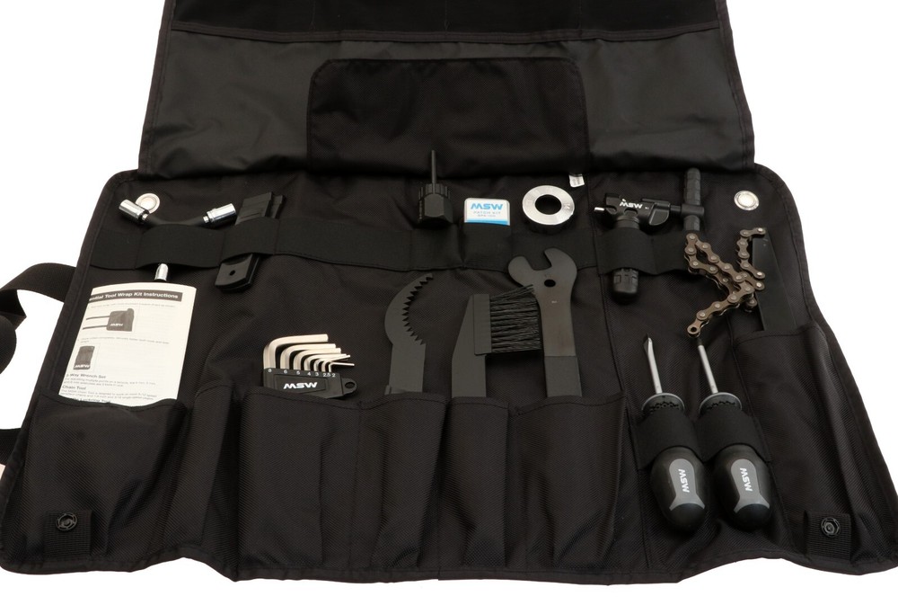 MSW Essential Tool Wrap Kit Includes 20+ Bike Tools $99.99 MSRP NEW