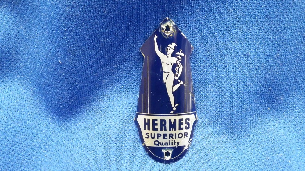 Hermes Bicycle Headbadge