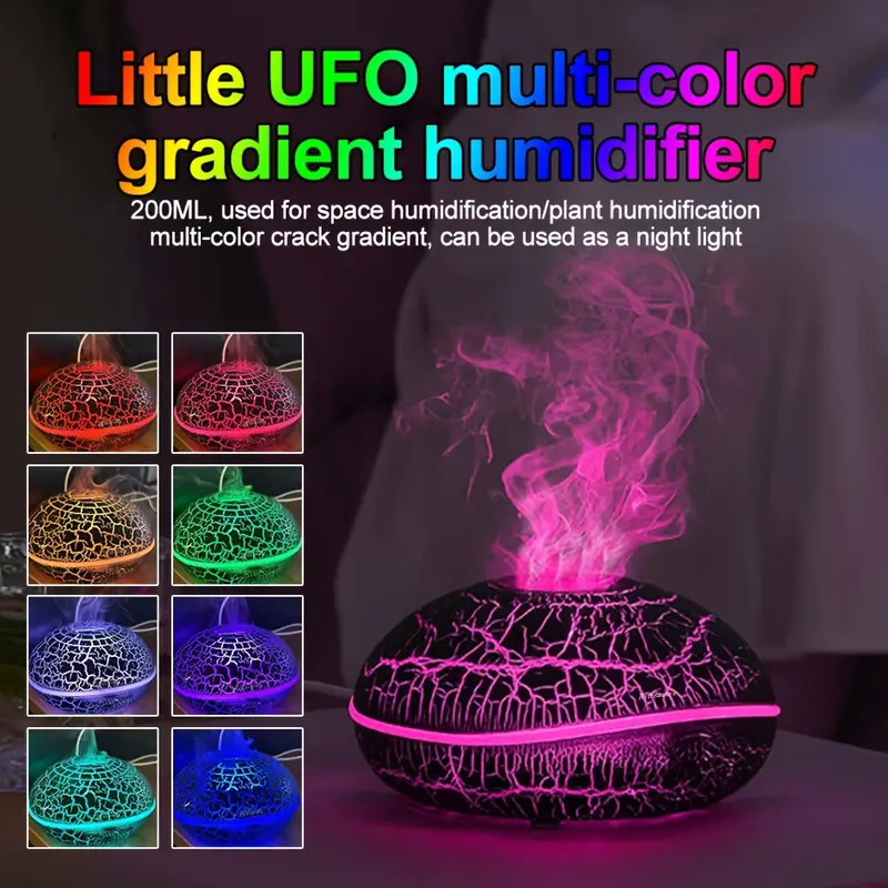Essential Oil Diffuser Aroma Humidifier LED Ultrasonic Aromatherapy Air Purifier