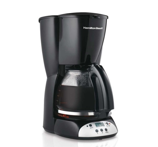 Hamilton Beach 12-Cup Programmable Coffee Maker Black