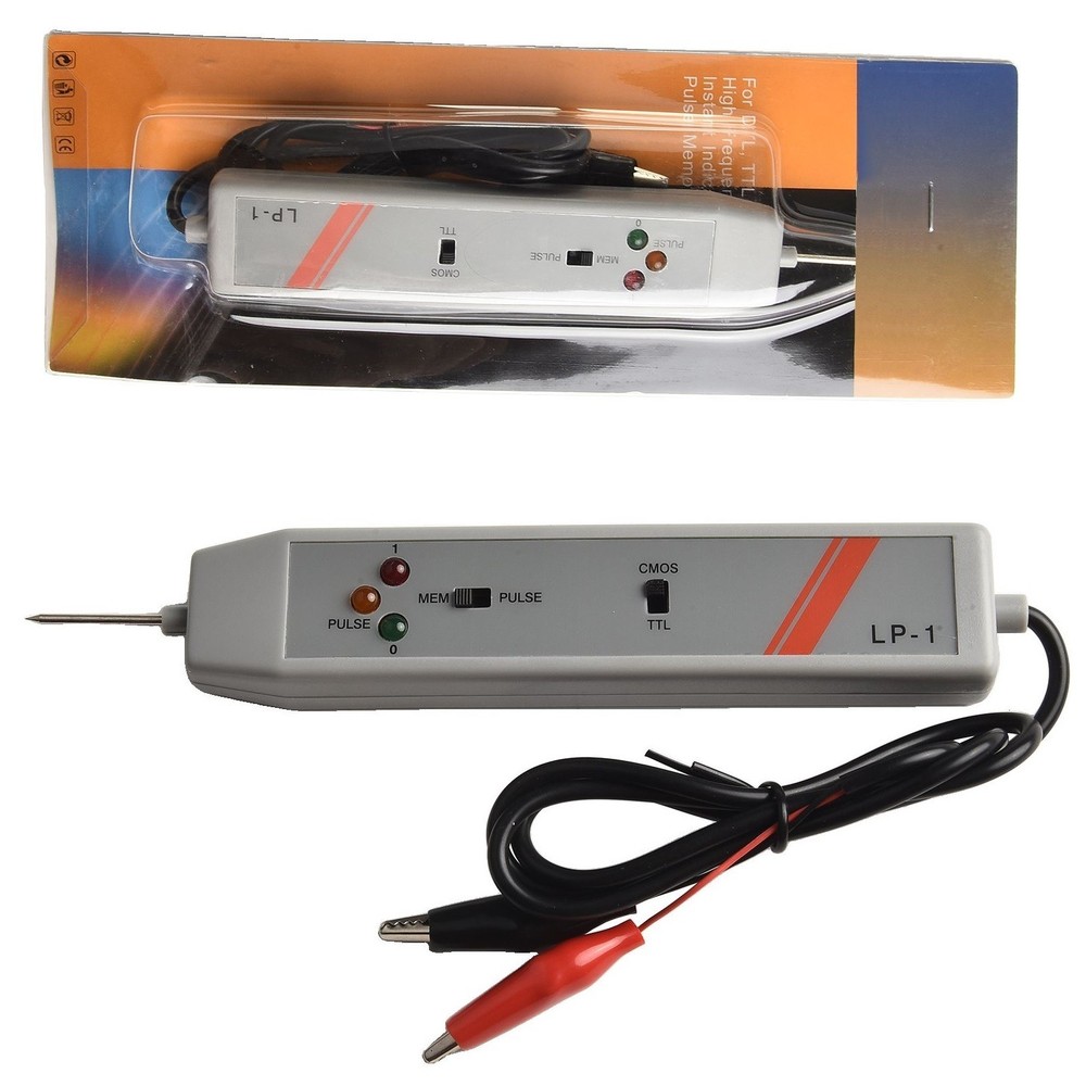 For electronics hobbyists logic tester pulse memory tester plastic