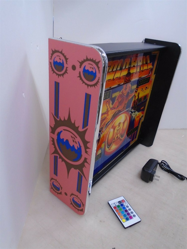 Bally Gold Ball Pinball Head LED Display light box