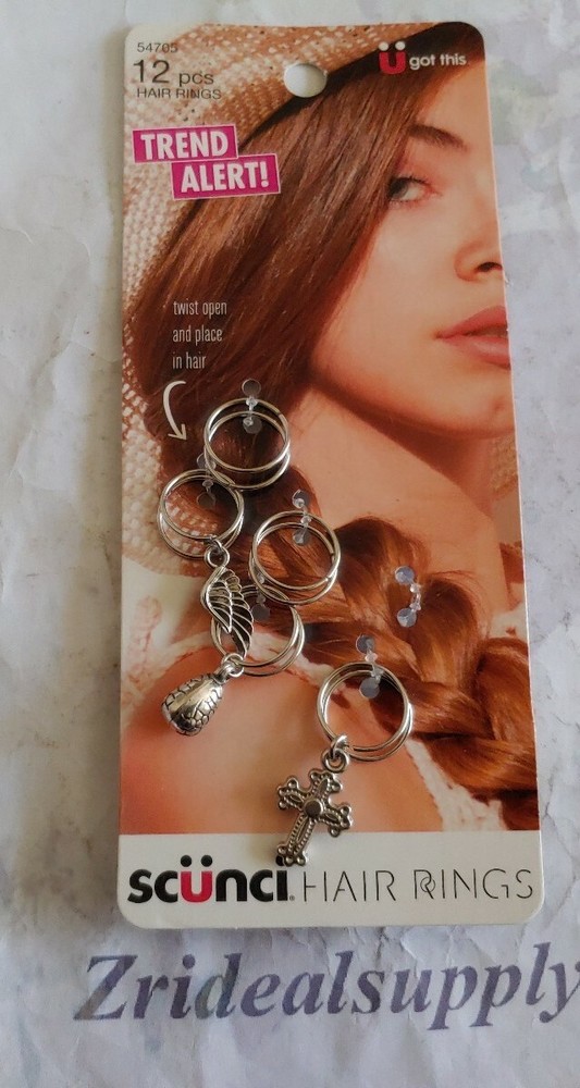SCUNCI HAIR RINGS 12 Pices
