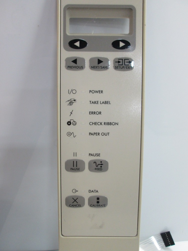 Zebra 22021 Rev 5 Front Panel From 170xill/170xilll Series Printer