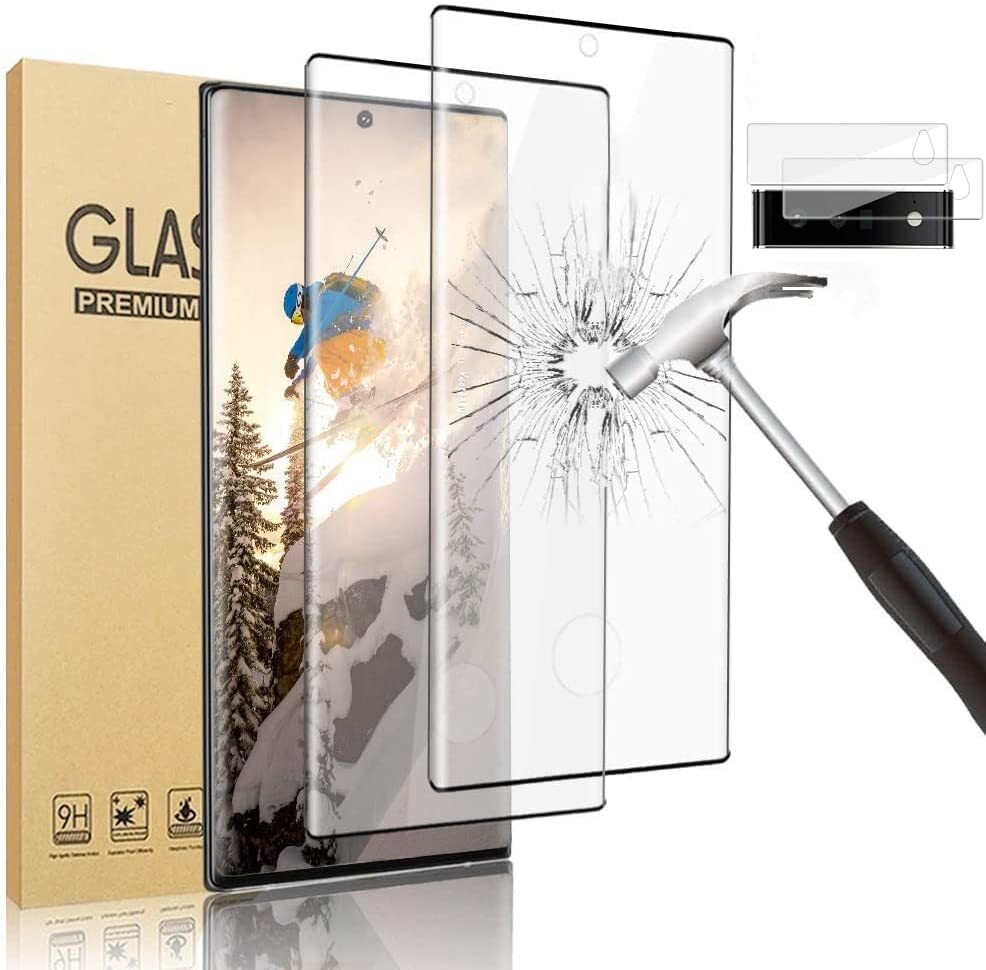 4 Pack For Google Pixel 6 Pro 2021 Screen Protector Tempered Glass Camera Cover