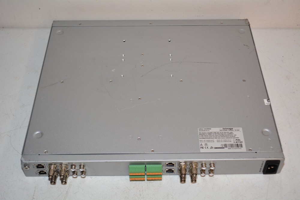 ioimage TRK-4000D 4-Channel Video Analytic Encoder ioibox trk4000d #W4621