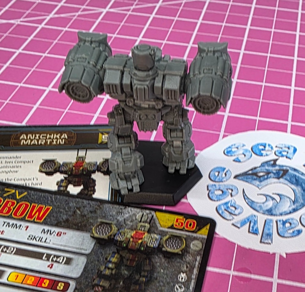 BattleTech Longbow Mech -- Inner Sphere Fire Lance + Cards