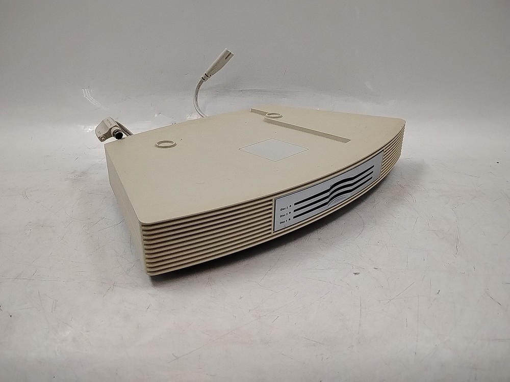 Bose Wave Music System White 3-disc Multi-CD Changer Accessory AS-IS EB-19982