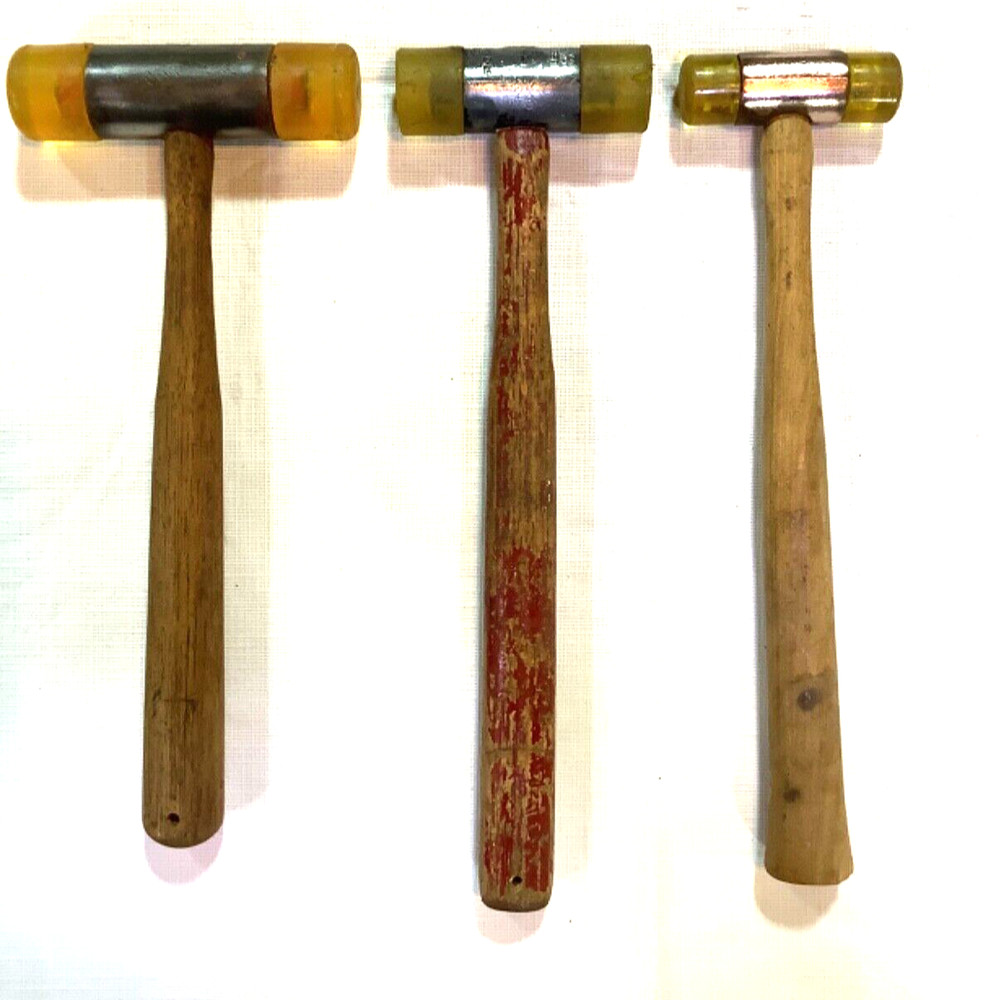 3 Soft blow hammers, 2 Stanley