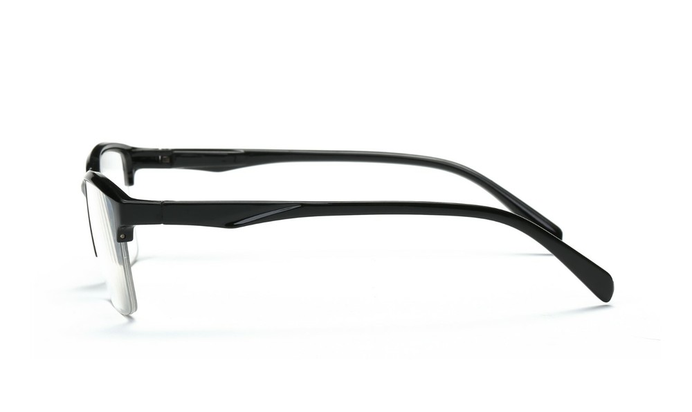 6 Pack Men Women Square Half Frame Classic Reading Glasses Spring Hinge Readers
