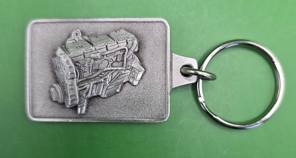 Caterpillar Pewter Key Chain CAT Power Engine ACERT Technology Canada