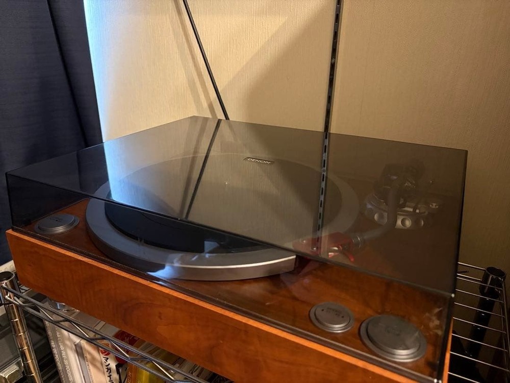DENON DP-500M Direct Drive Turntable Record player Tested as is