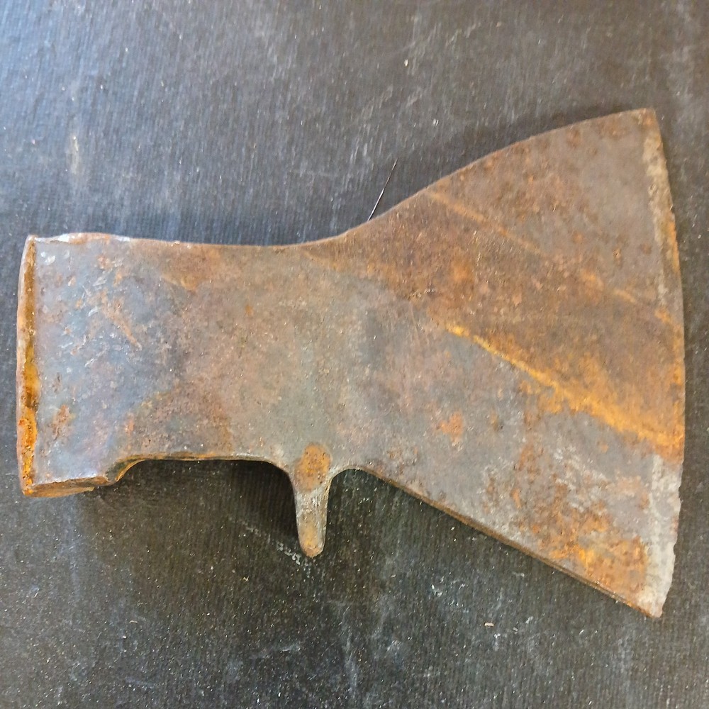 Axe USSR Heavy Duty. unfortunately broken 1970 Soviet Tool Vintage Soviet