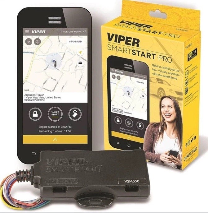 Viper Pro GPS Module Smart Phone Remote Start, VSM550. Include 5yr Basic Service