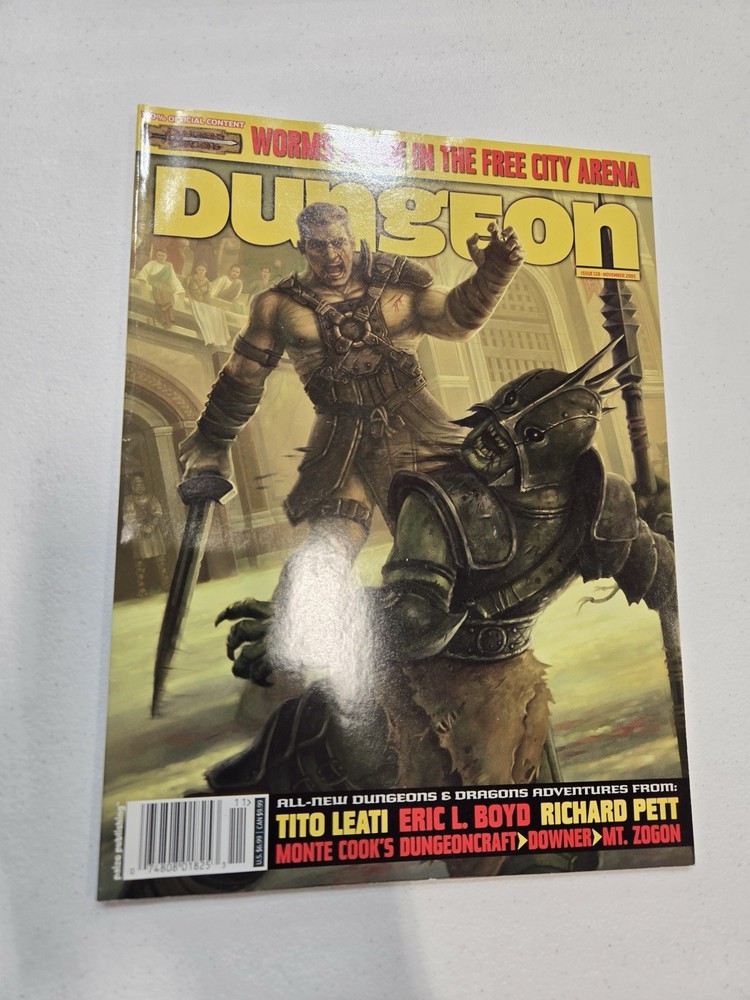 Dungeon Magazine Issue 128 November 2005