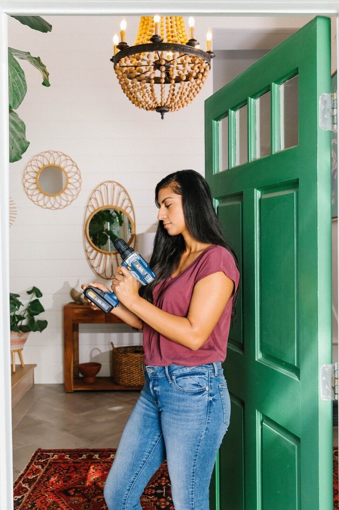 BR2812U Blue Ridge 20V Max Cordless Drill/Driver 46pc Project Kit