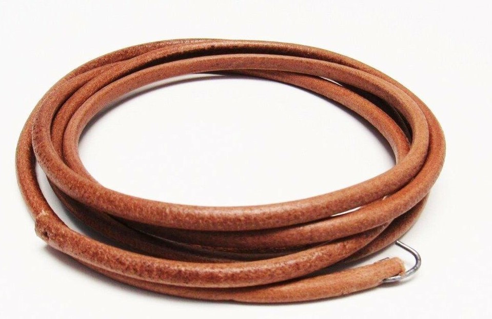 White Rotary Sewing Machine Leather Belt for all Treadle Machine Models