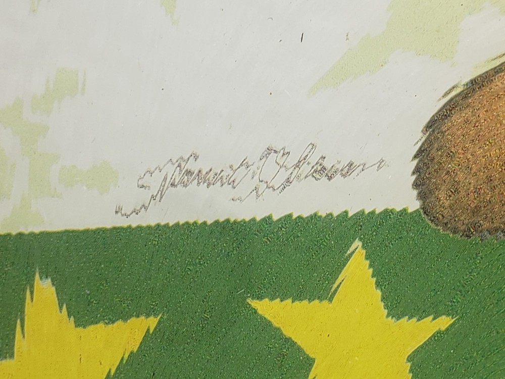 Tempered Glass Cutting Board Santas Bell Ringers 9 x 12"