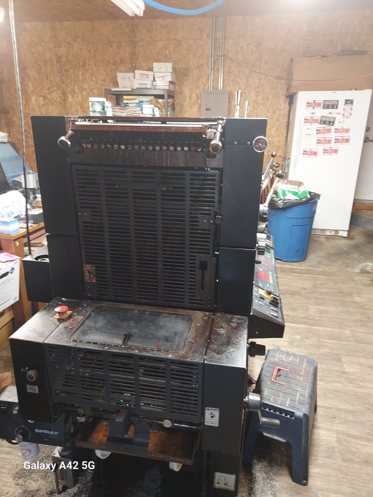 Ryobi 3985 Offset printing press