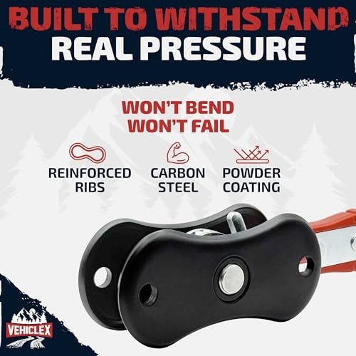 Heavy Duty Brake Caliper Compression Tool - Ratcheting Handle, Piston Spreader f