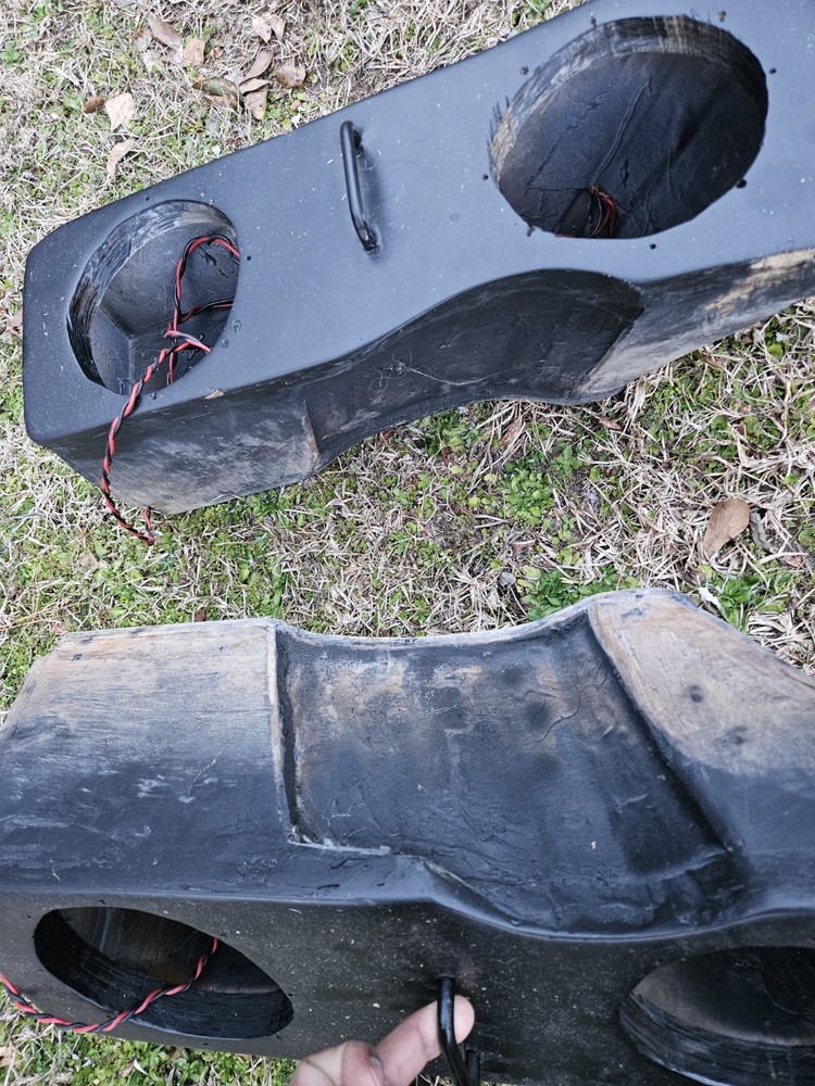 Harley-davidson Saddlebag 6.5 Subwoofer Drop In Ported Boxes