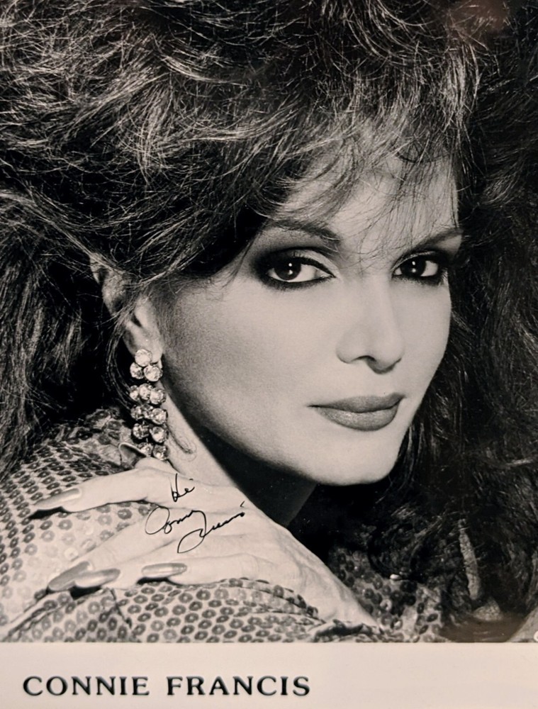 Connie Francis Signed Photo