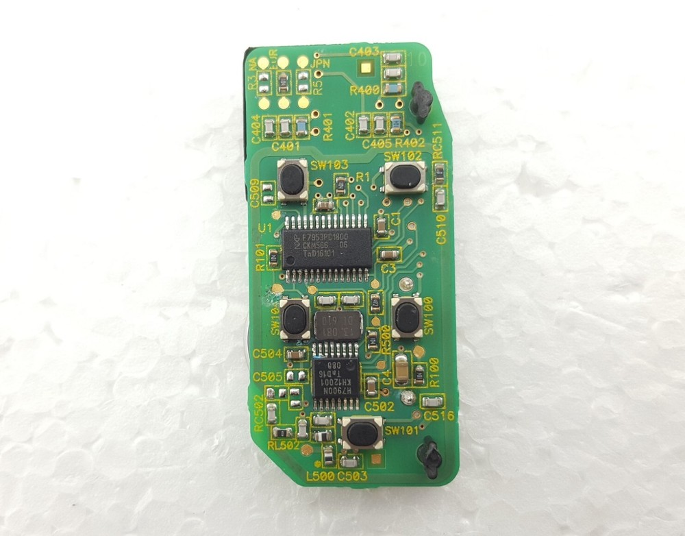 LAND ROVER DISCOVERY / FREELANDER 5 Button Keyless Key Circuit Board - Tested