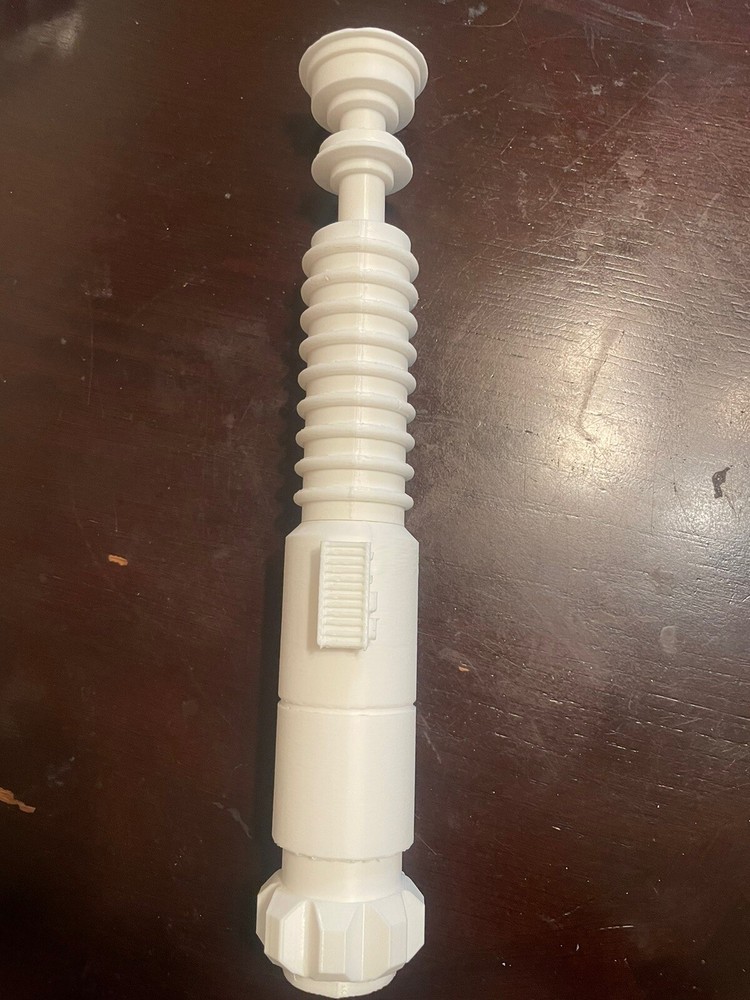 Luke Skywalker Lightsaber Raw  Custom Cosplay 3D Printed