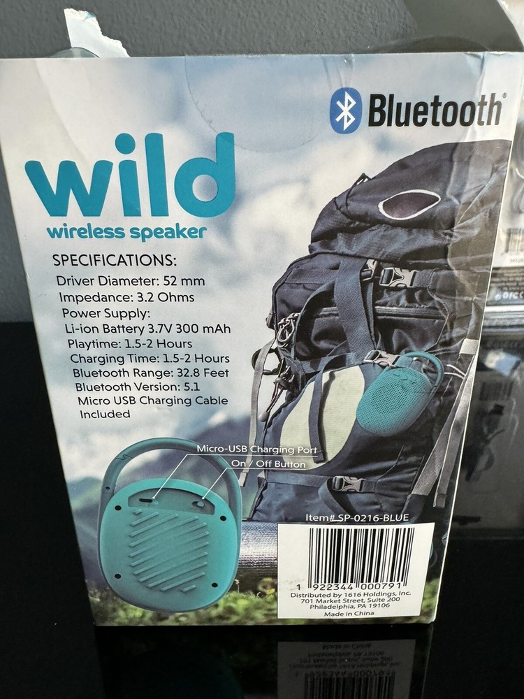 4 NEW Tech - BT Speaker, AirPod Case, LED String Lights & Power Bank