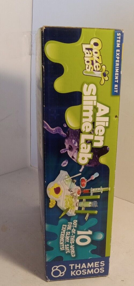 2019 Ooze Labs Alien Slime Lab Science Experiment Kit & Lab Setup Complete
