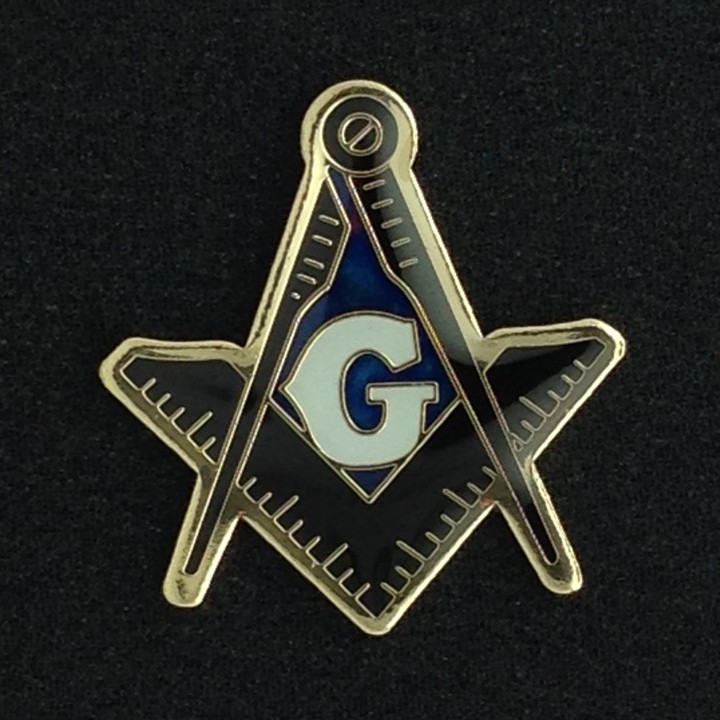 Masonic Etched Lapel Pin (ME-1)