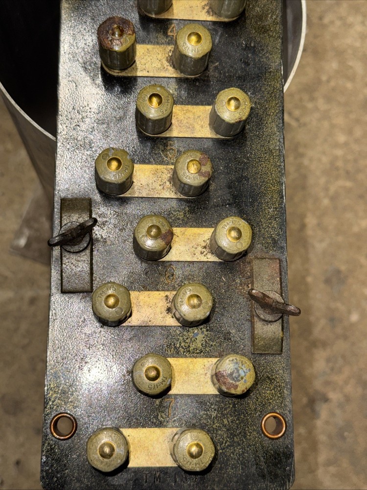 Vintage Military Electrical Board