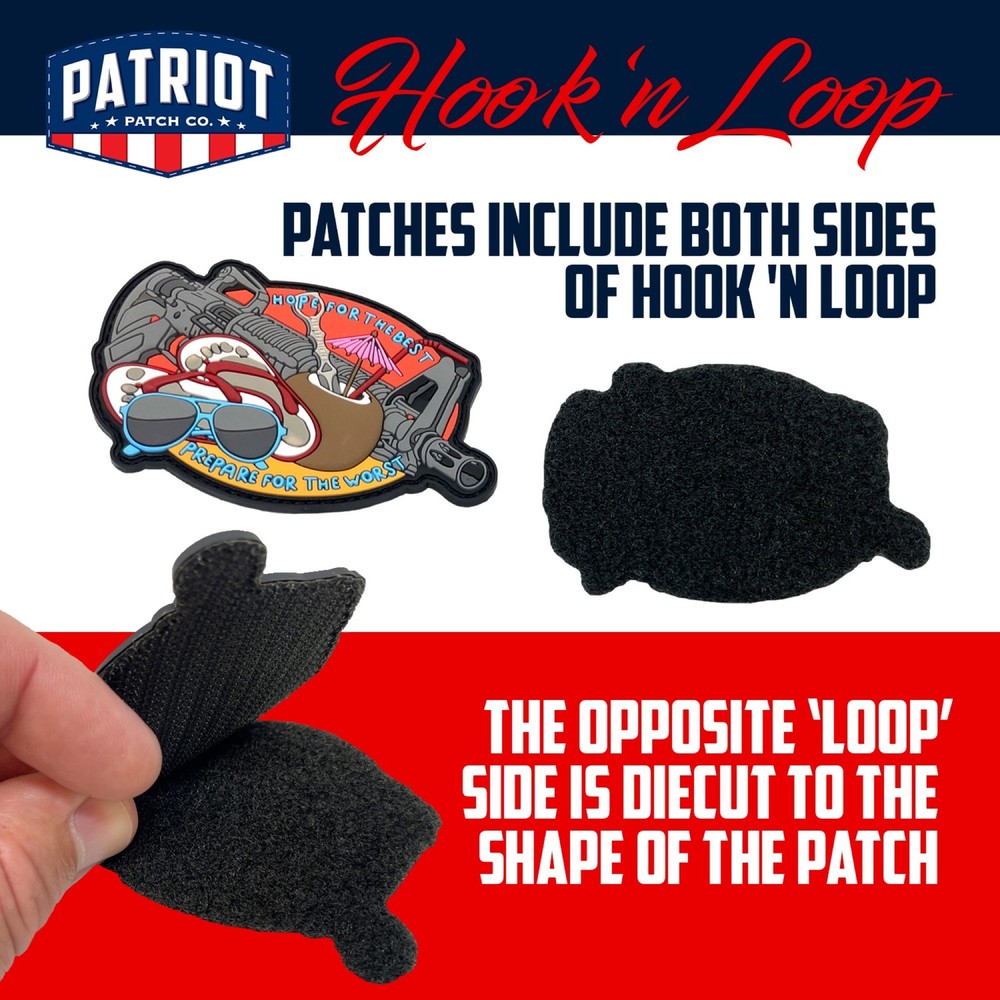 Patriot Patch Co. - Real Men Carry 40mm - Patch