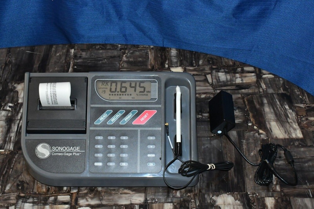 Sonogage Pachymeter pachometer with a built-in printer