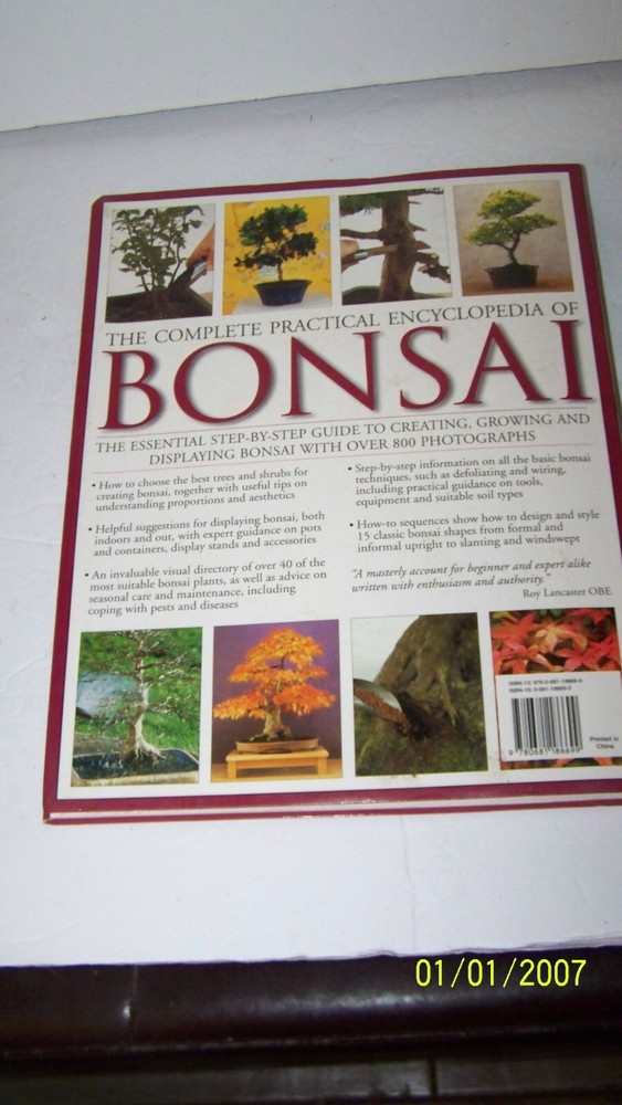 BONSAI BOOK HOW TO DO