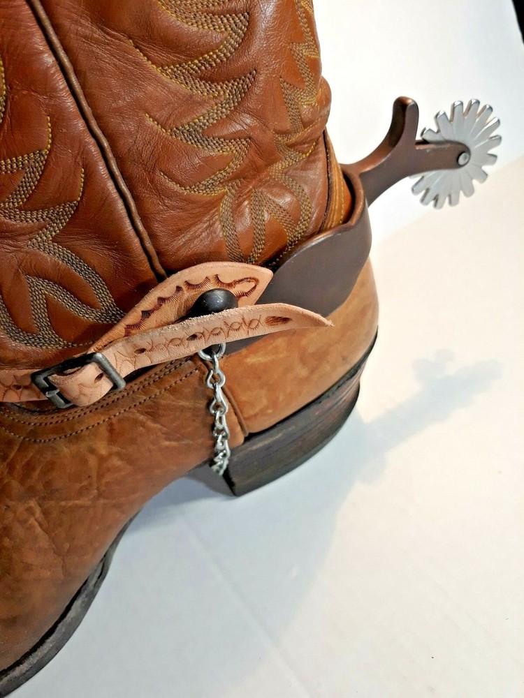 Leather SPUR STRAPS - ORDER ONLY - Custom Made -