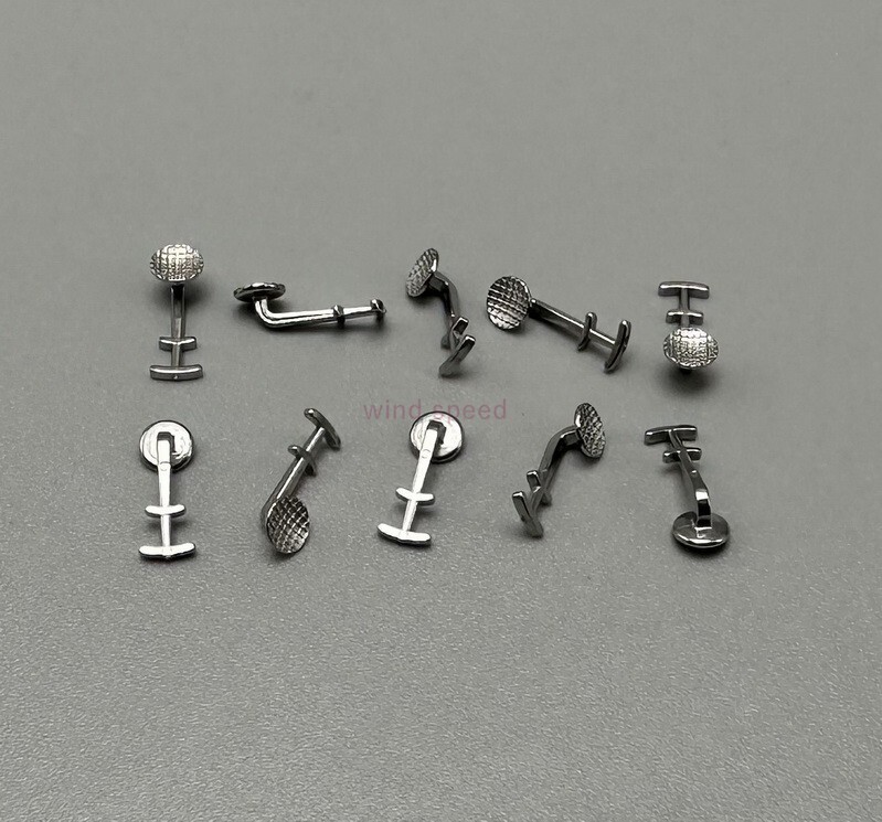 50× Dental Orthodontic Bondable Lingual Button Crimpable Round Multi-hook Double