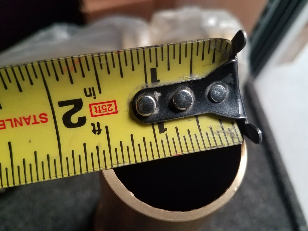 Brass Fire Hose Nozzle 3-1/2" x 7.67" New